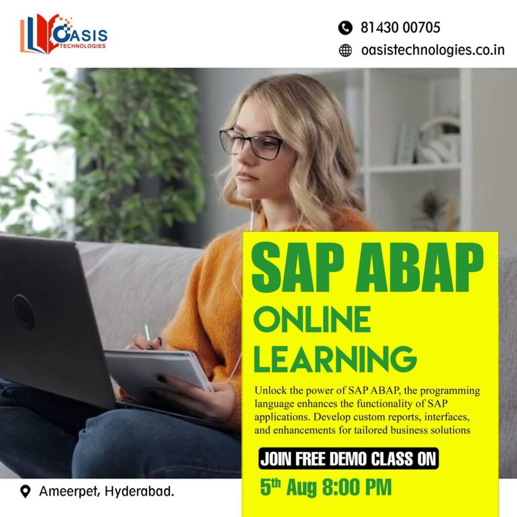 Best SAP course in hyderabad,