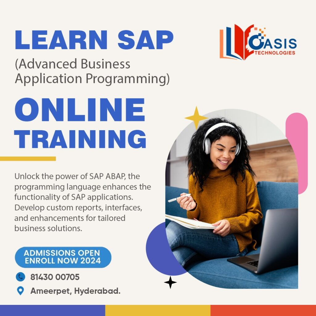 SAP ABAP Institute In Hyderabad,
