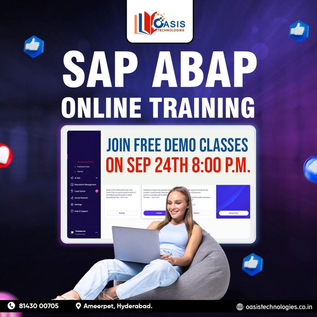 SAP ABAP Institute In Hyderabad,
