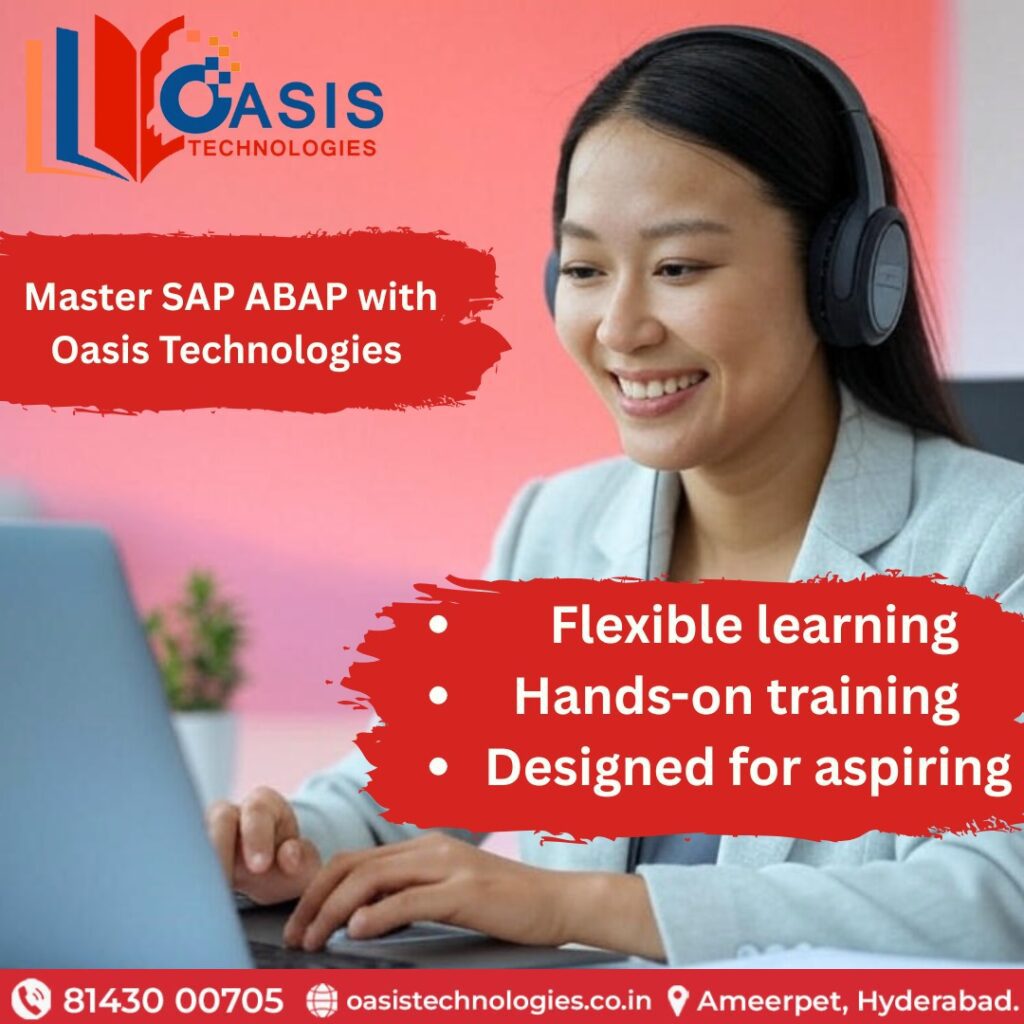 Top SAP Training Institute in Hyderabad – Oasis Technologies 3 Top sap courses online training in hyderabad-oasis technologies