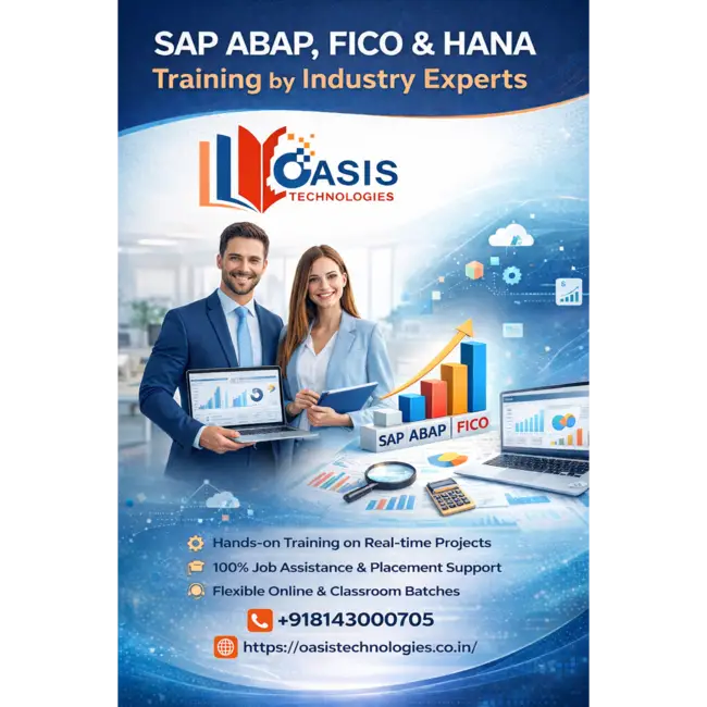 SAP ABAP, FICO & HANA Training by Industry Experts | Oasis Technologies