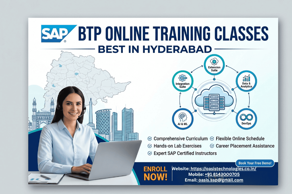 Best SAP BTP Online classes in Hyderabad