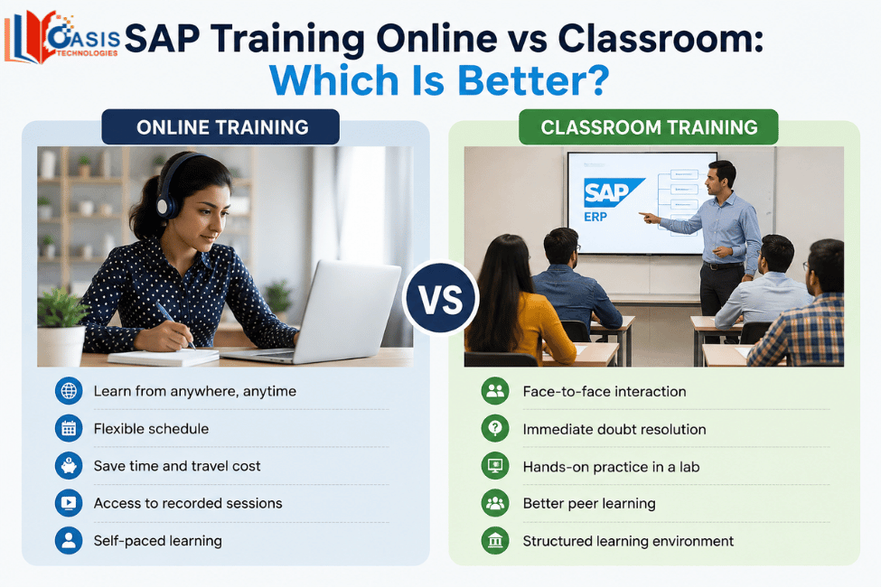 SAP Training Online vs Classroom: which is Better? 1 SAP Training Online vs Classroom