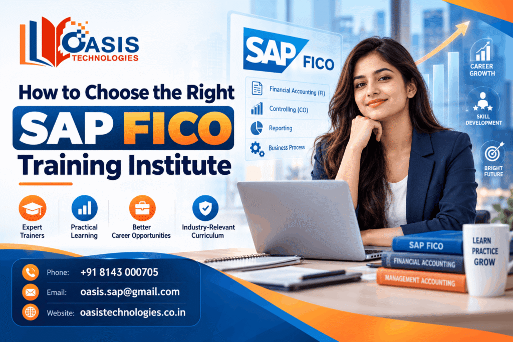 Best SAP FICO Course for a Successful Finance Career 3 Choose the Right SAP FICO Training Institute 1